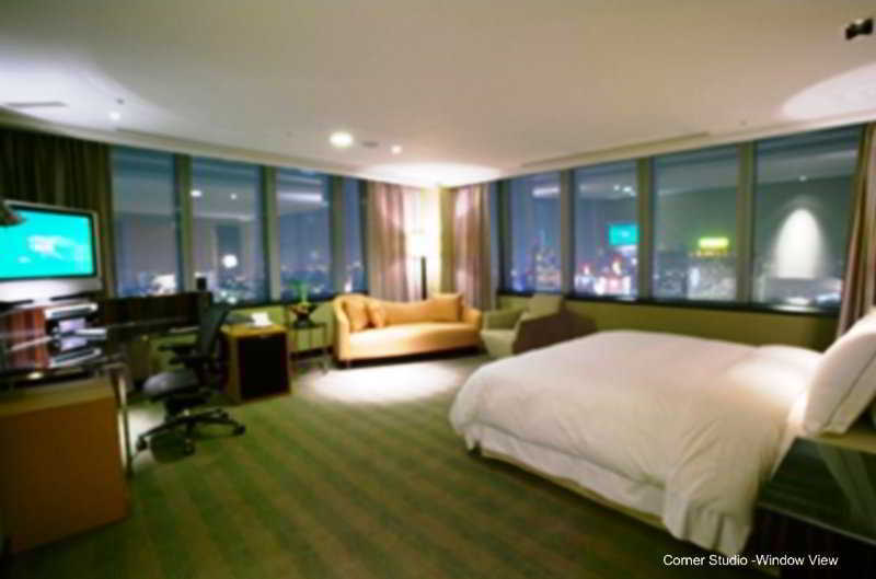 The Landis Taichung Hotel Exterior foto A room at the hotel